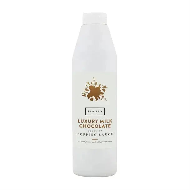 Simply Luxury Milk Chocolate Topping Sauce