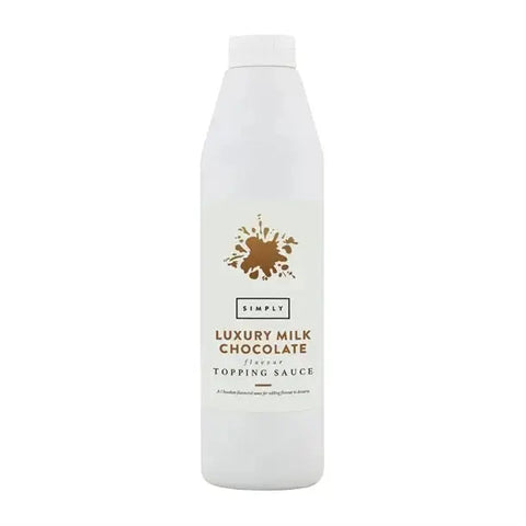 Simply Luxury Milk Chocolate Topping Sauce