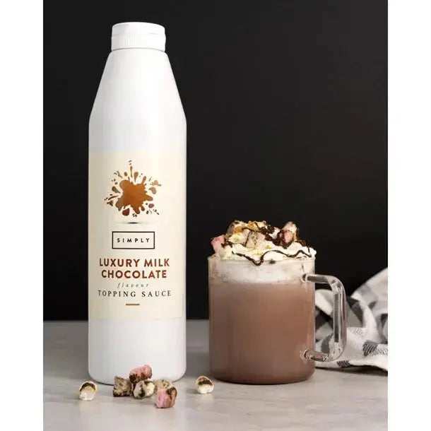 Simply Luxury Milk Chocolate Topping Sauce