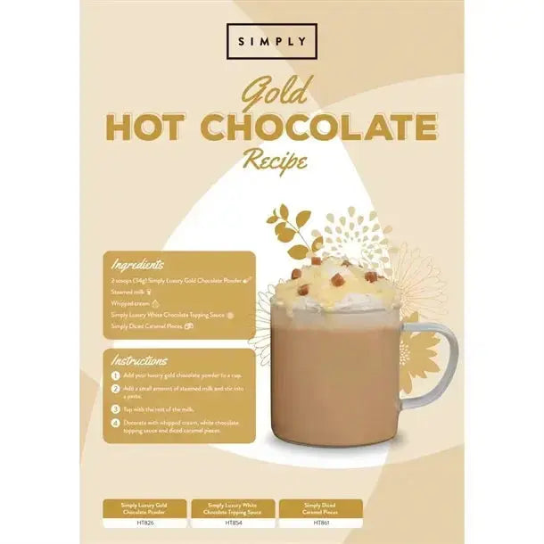 Simply Luxury White Chocolate Topping Sauce