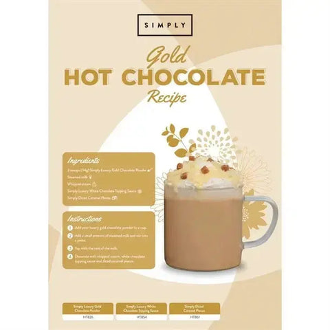 Simply Luxury White Chocolate Topping Sauce