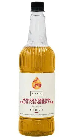 Simply Mango and Passion Fruit Iced Green Tea Syrup