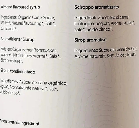 Simply Organic Almond Syrup