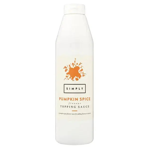 Simply Pumpkin Spice Flavour Topping Sauce 1kg