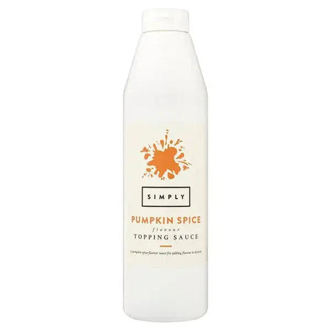 Simply Pumpkin Spice Flavour Topping Sauce 1kg