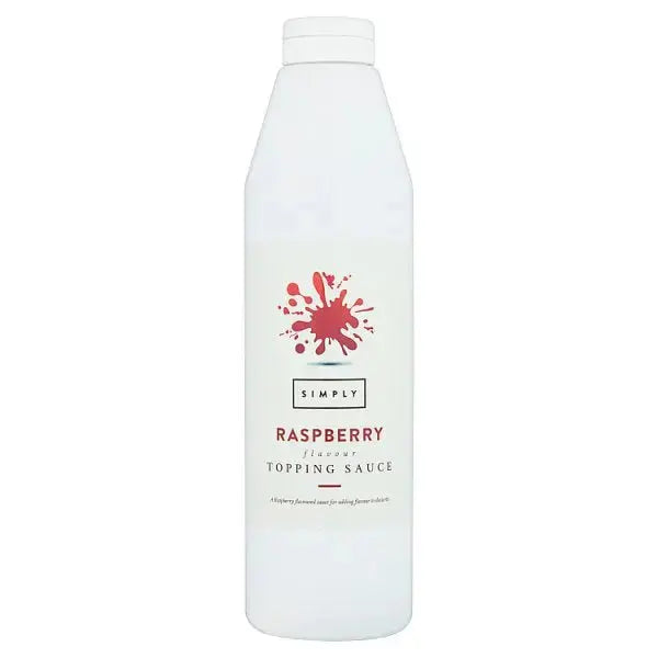 Simply Raspberry Flavour Topping Sauce 1kg