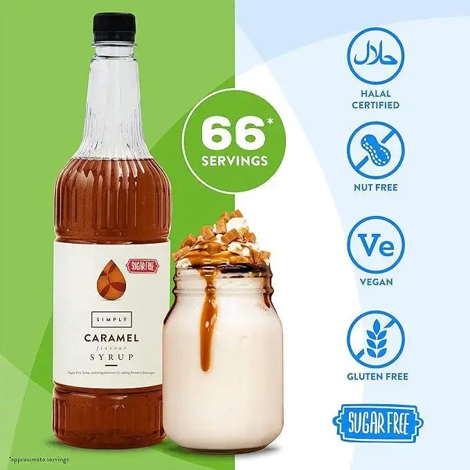 Simply Sugar Free Caramel Syrup