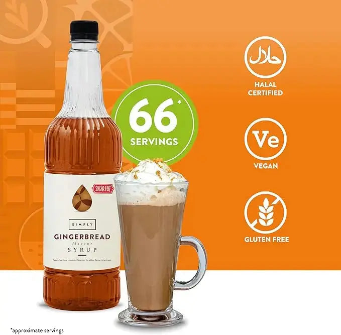 Simply Sugar Free Gingerbread Syrup