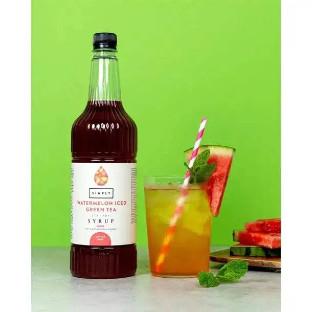 Simply Watermelon Iced Green Tea Syrup