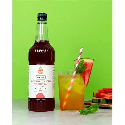 Simply Watermelon Iced Green Tea Syrup