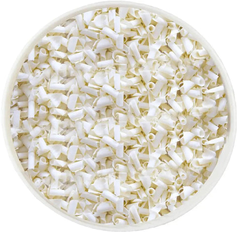 Simply White Chocolate Curls