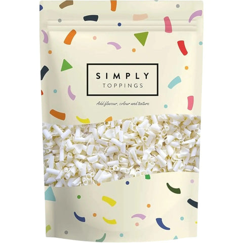 Simply White Chocolate Curls