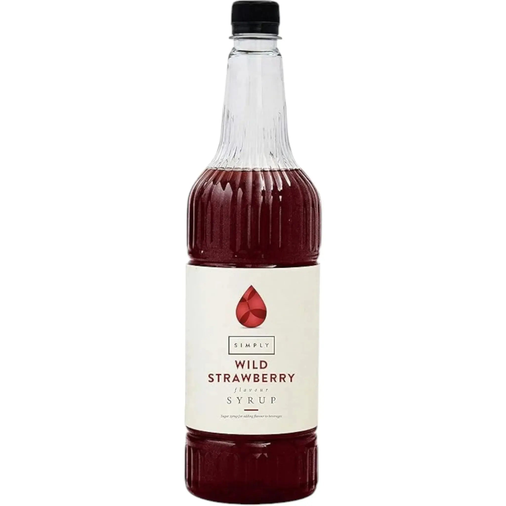 Simply wild strawberry syrup