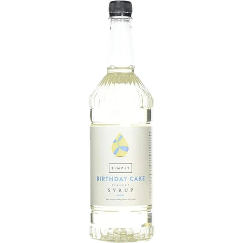 Simply birthday cake syrup