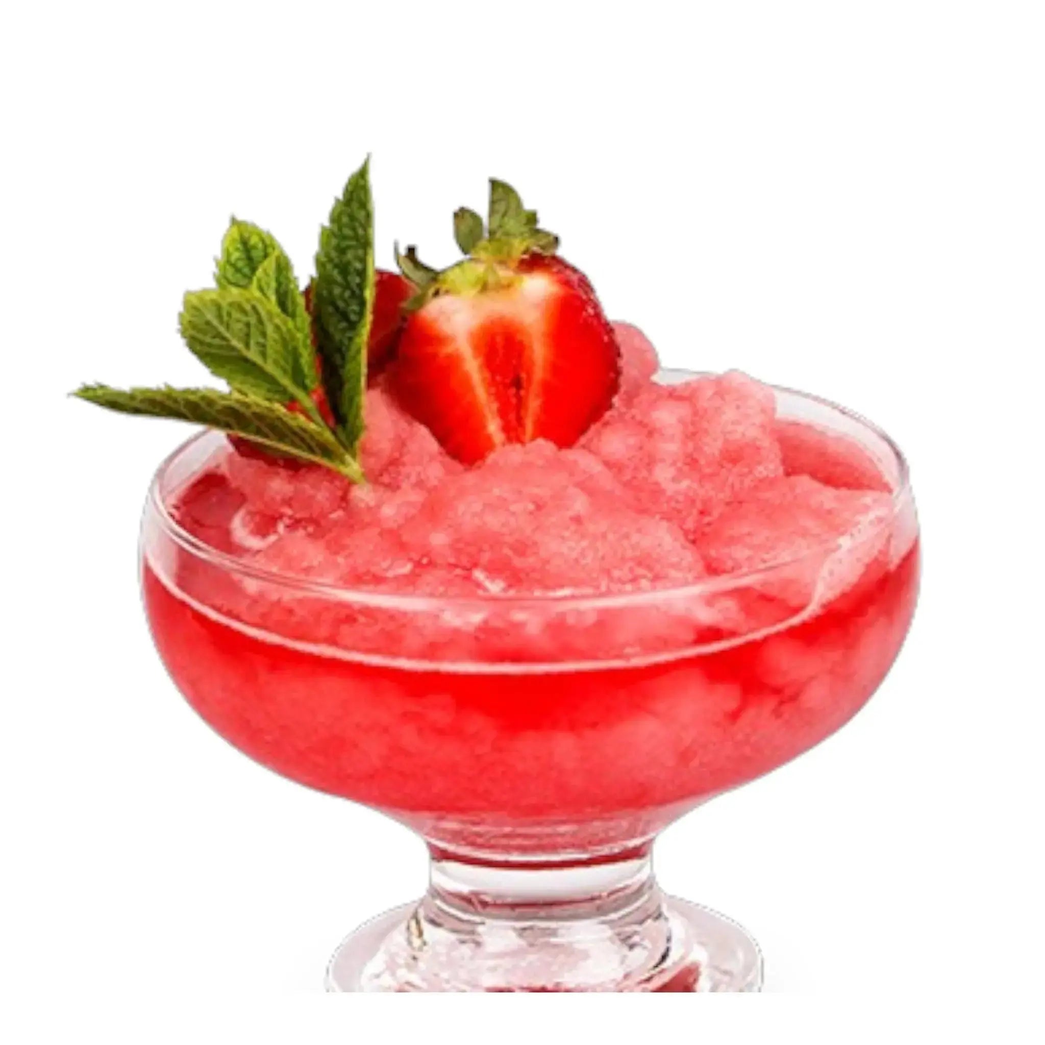 Simply strawberry granita powder
