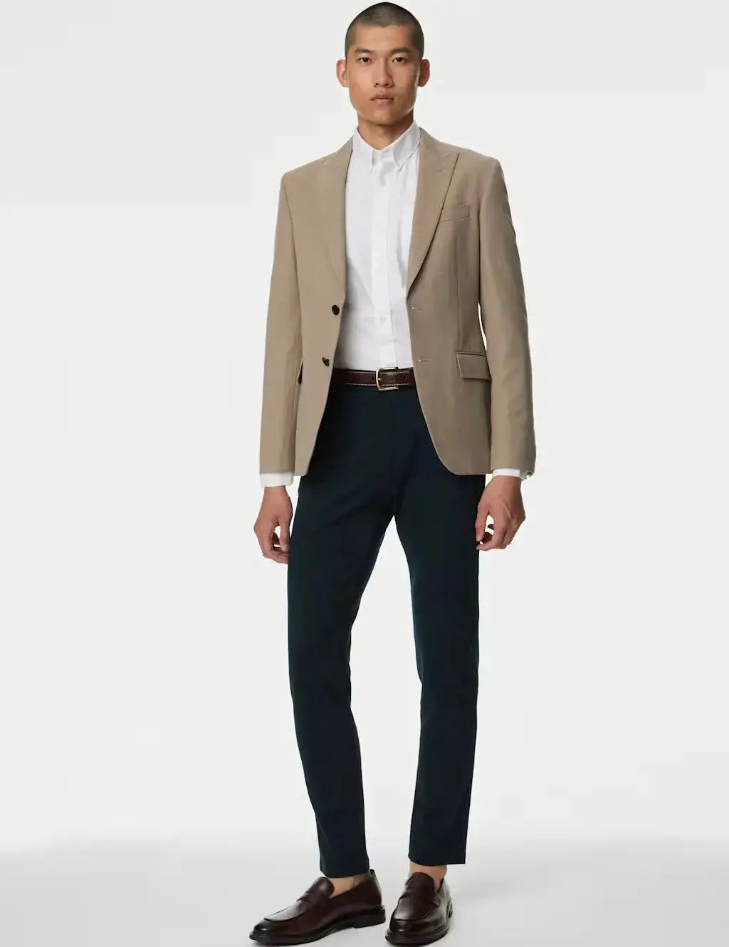 Slim Fit Stretch Ponte Chinos