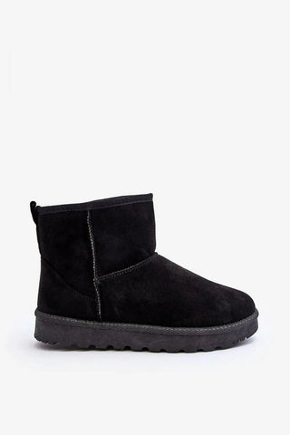 Step in style Women's snow boots made of eco-suede