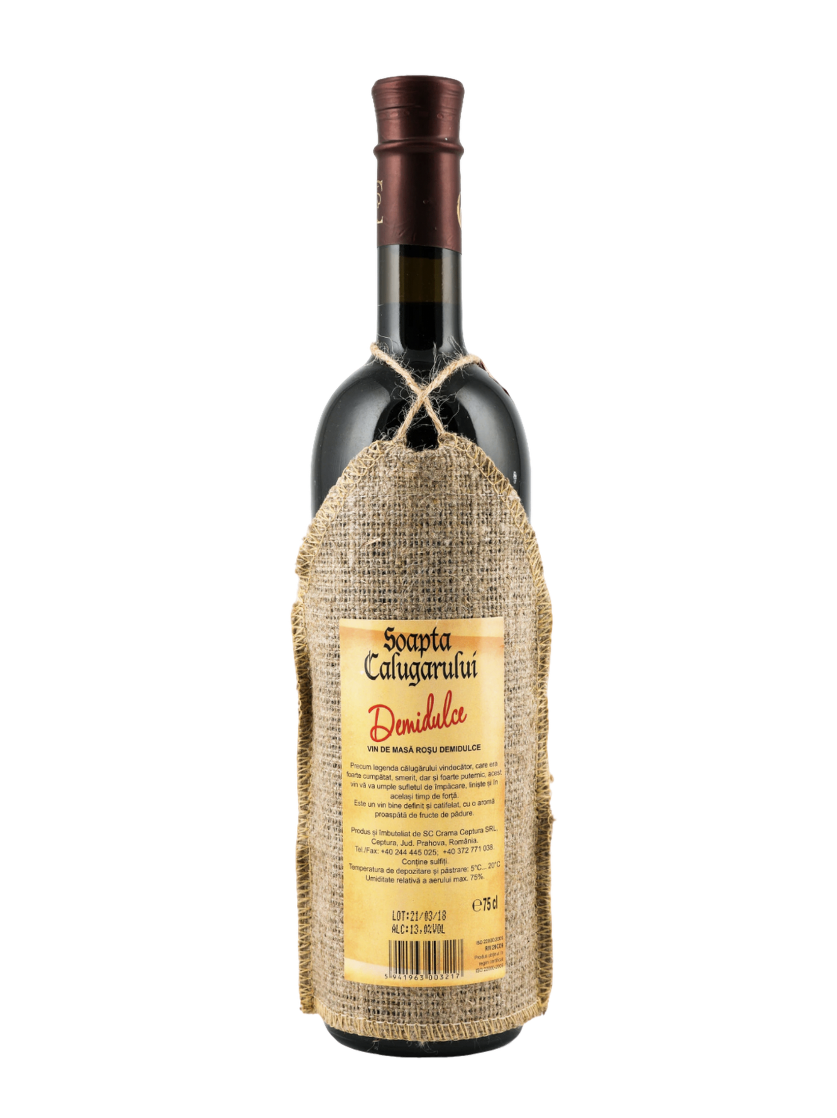 Soapta Calugarului Red Wine 750ml