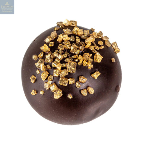 Spiced Rum truffle - flavoured oatmilk ganache in dark chocolate 12.8g - Jag Couture Chocolates