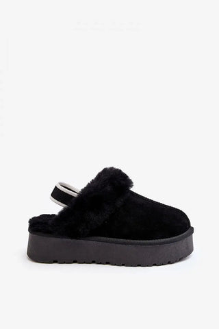 Step in style Fashionable women's slippers made of natural suede