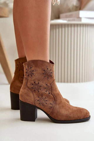 Step in style Women's ankle heel boots from the Jezzi brand