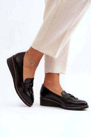 Step in style Women's half-shoes set on a light anchor