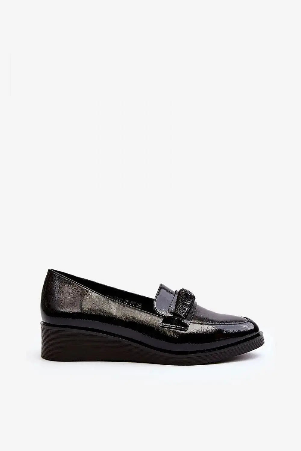 Step in style autumn decorative stripe on the front buskin low shoes
