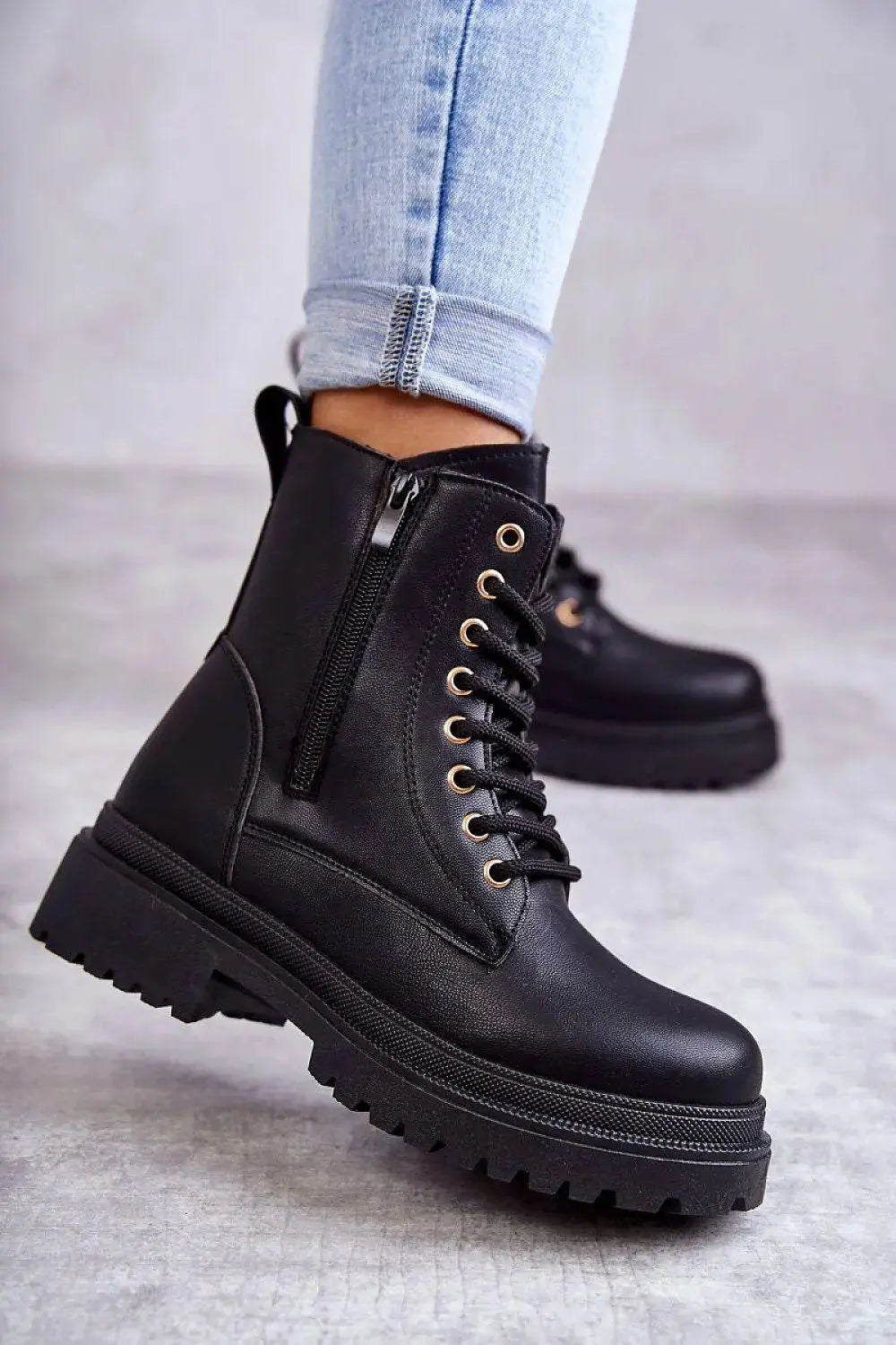 Step in style eco leather womens boots