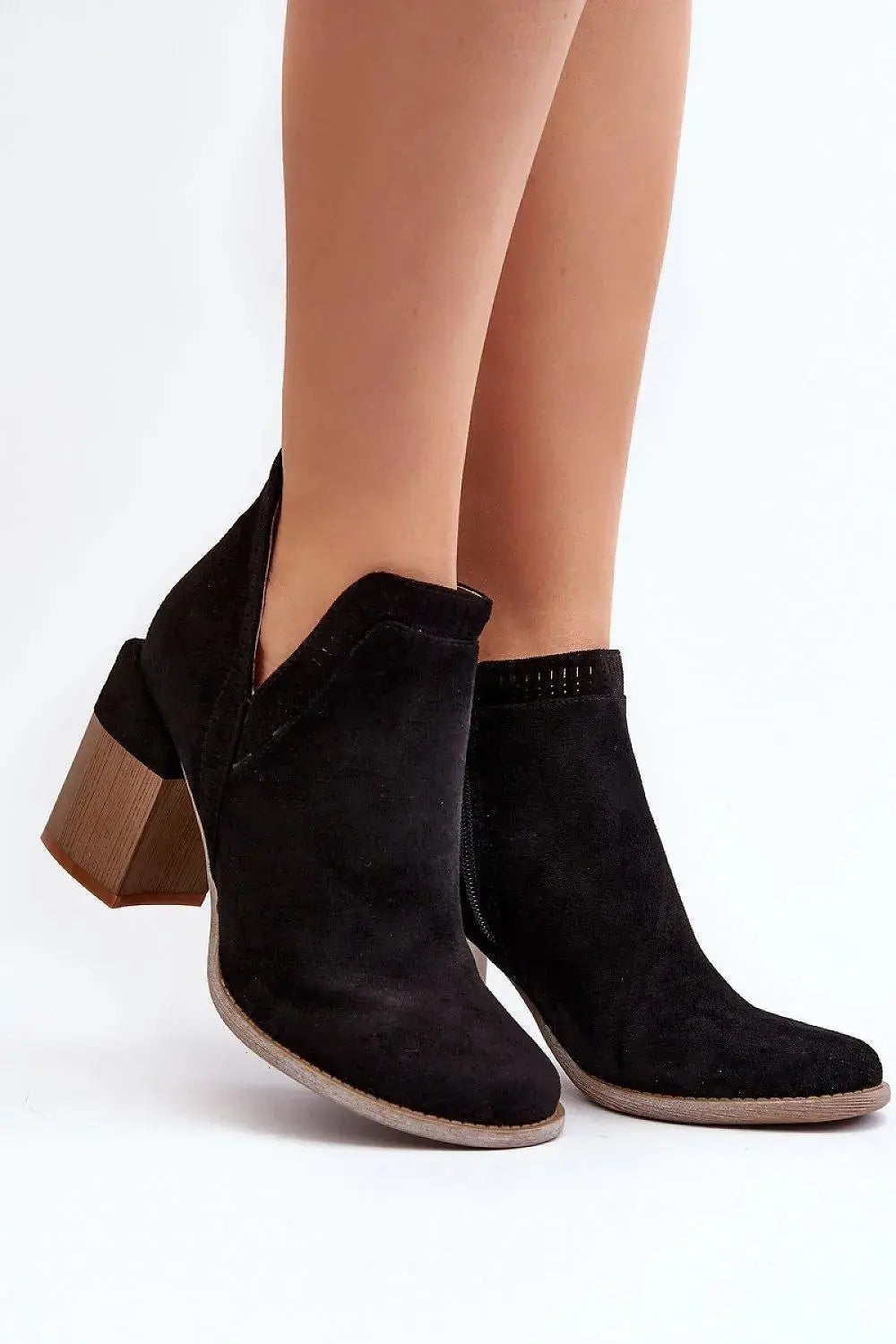 Step in style women's eco-suede boots