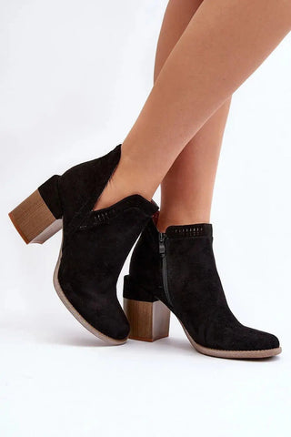 Step in style women's eco-suede boots