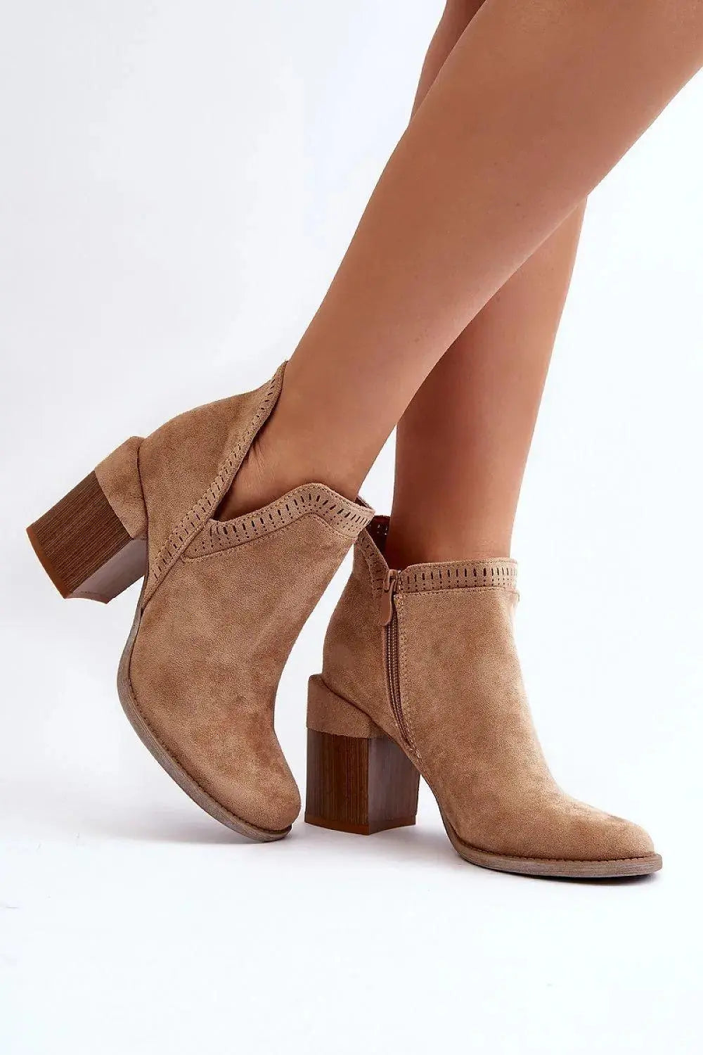 Step in style women's eco-suede boots