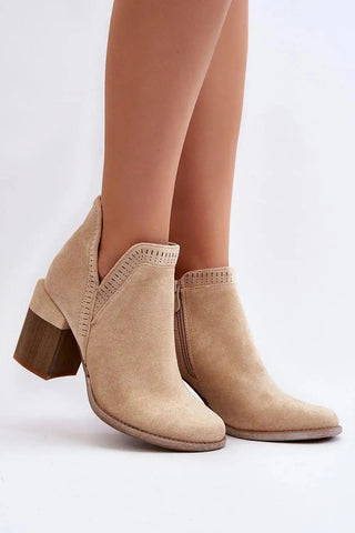 Step in style women's eco-suede boots
