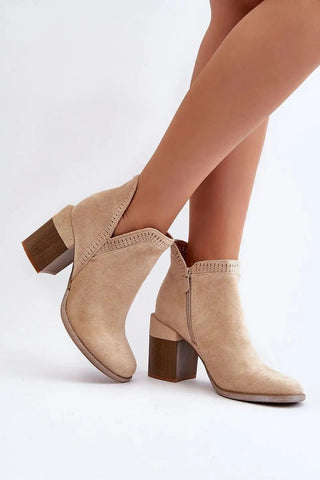 Step in style women's eco-suede boots