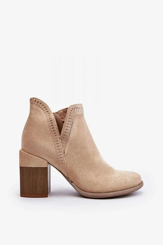 Step in style women's eco-suede boots