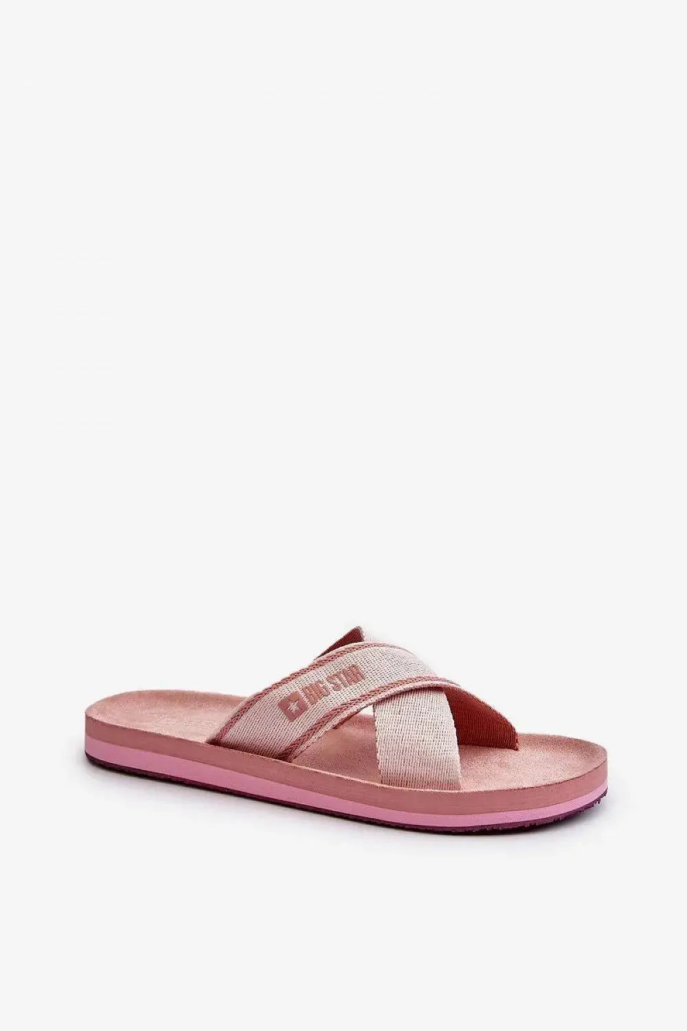 Step in style women's two intertwining straps flip-flops from the Big Star brand