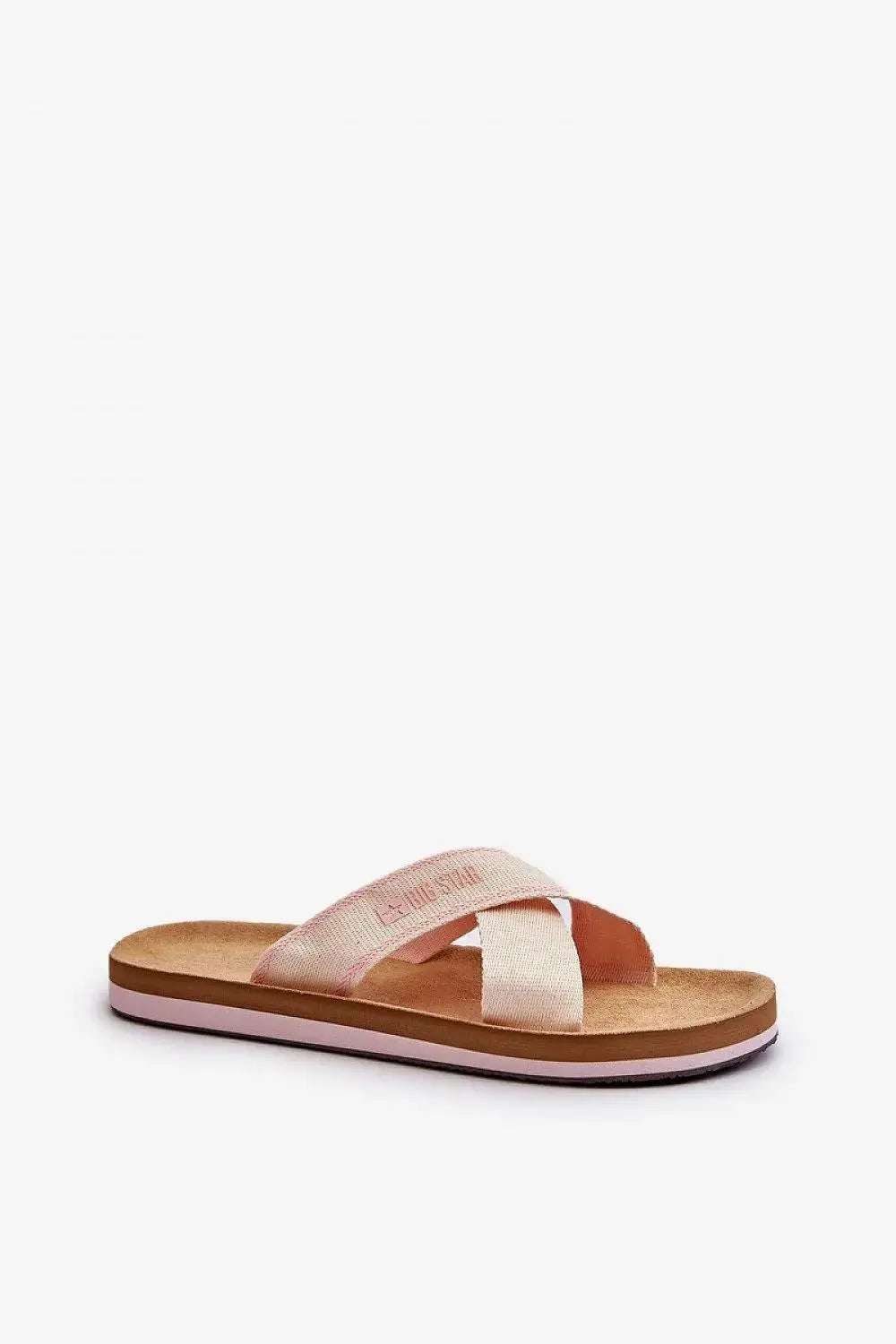 Step in style women's two intertwining straps flip-flops from the Big Star brand