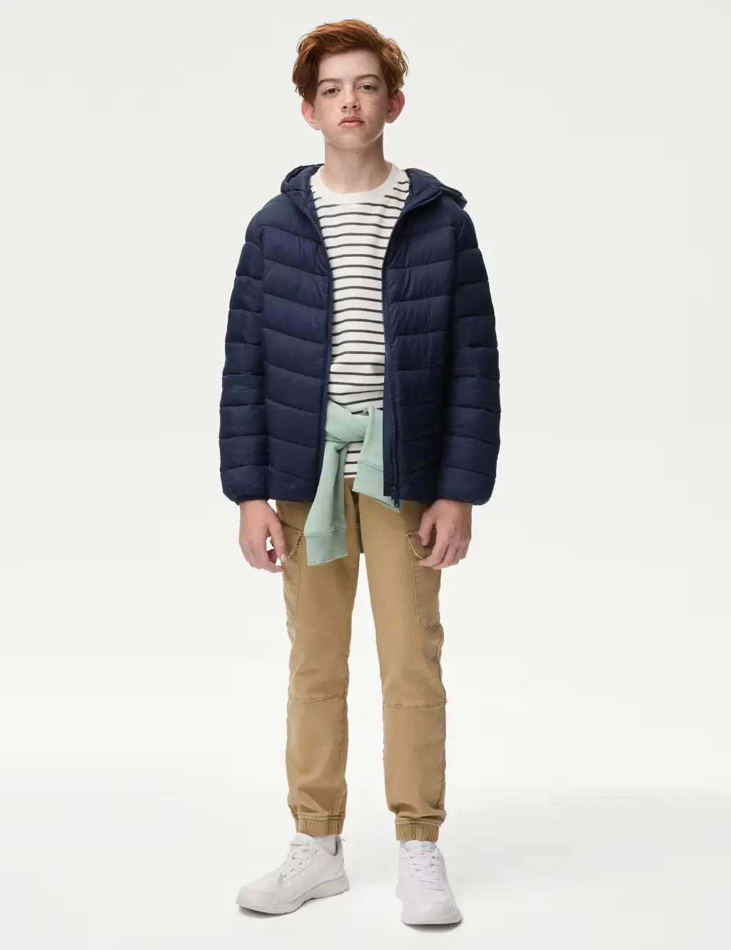 Stormwear™ Lightweight Hooded Padded Coat (6-16 Yrs)