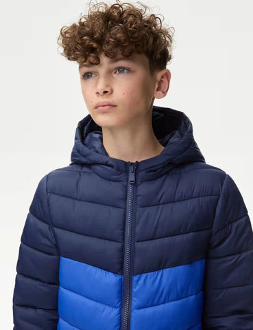 Stormwear™ Lightweight Hooded Padded Coat (6-16 Yrs)