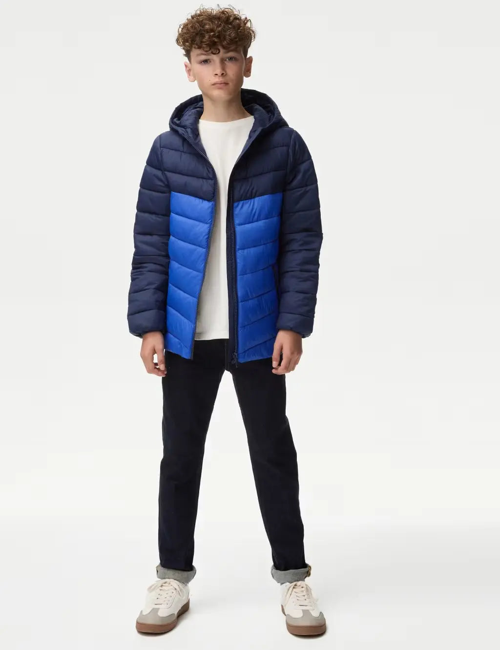 Stormwear™ Lightweight Hooded Padded Coat (6-16 Yrs)