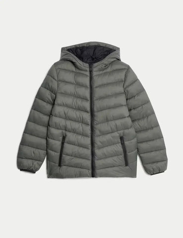Stormwear™ Lightweight Hooded Padded Coat (6-16 Yrs)