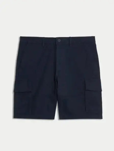 Straight Fit Stretch Cargo Short