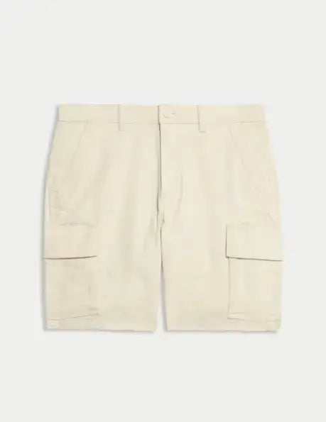 Straight Fit Stretch Cargo Short