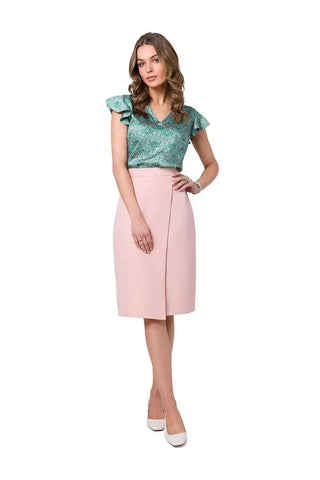 Stylove fully lined and fastened skirt