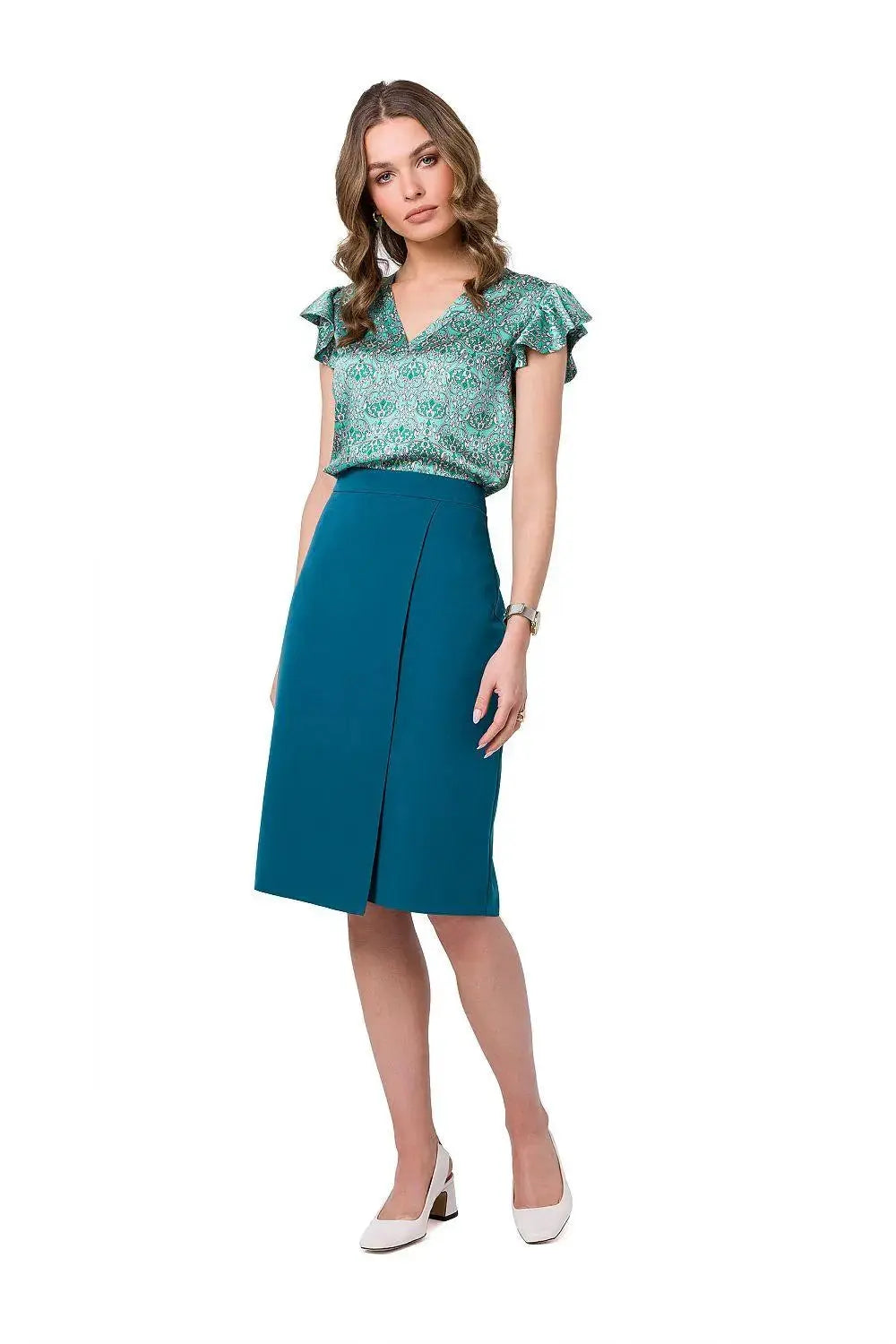 Stylove fully lined and fastened skirt