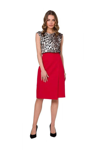 Stylove fully lined and fastened skirt