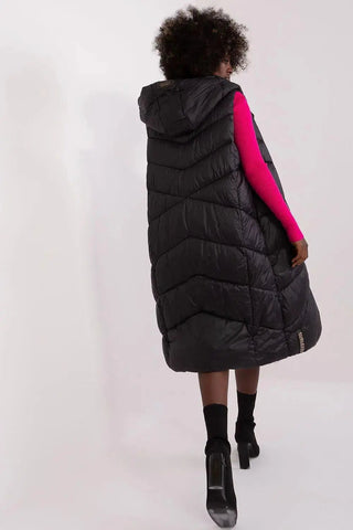 Sublevel Quilted insulated vest with hood