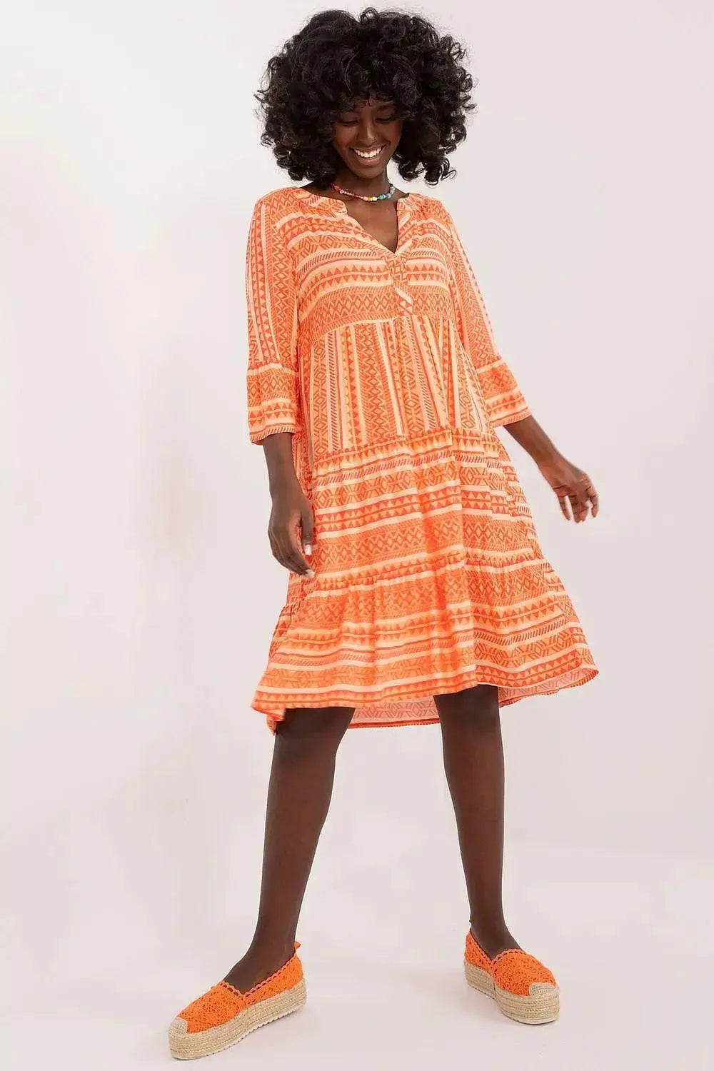 Sublevel comfort lightweight and breathable viscose daydress