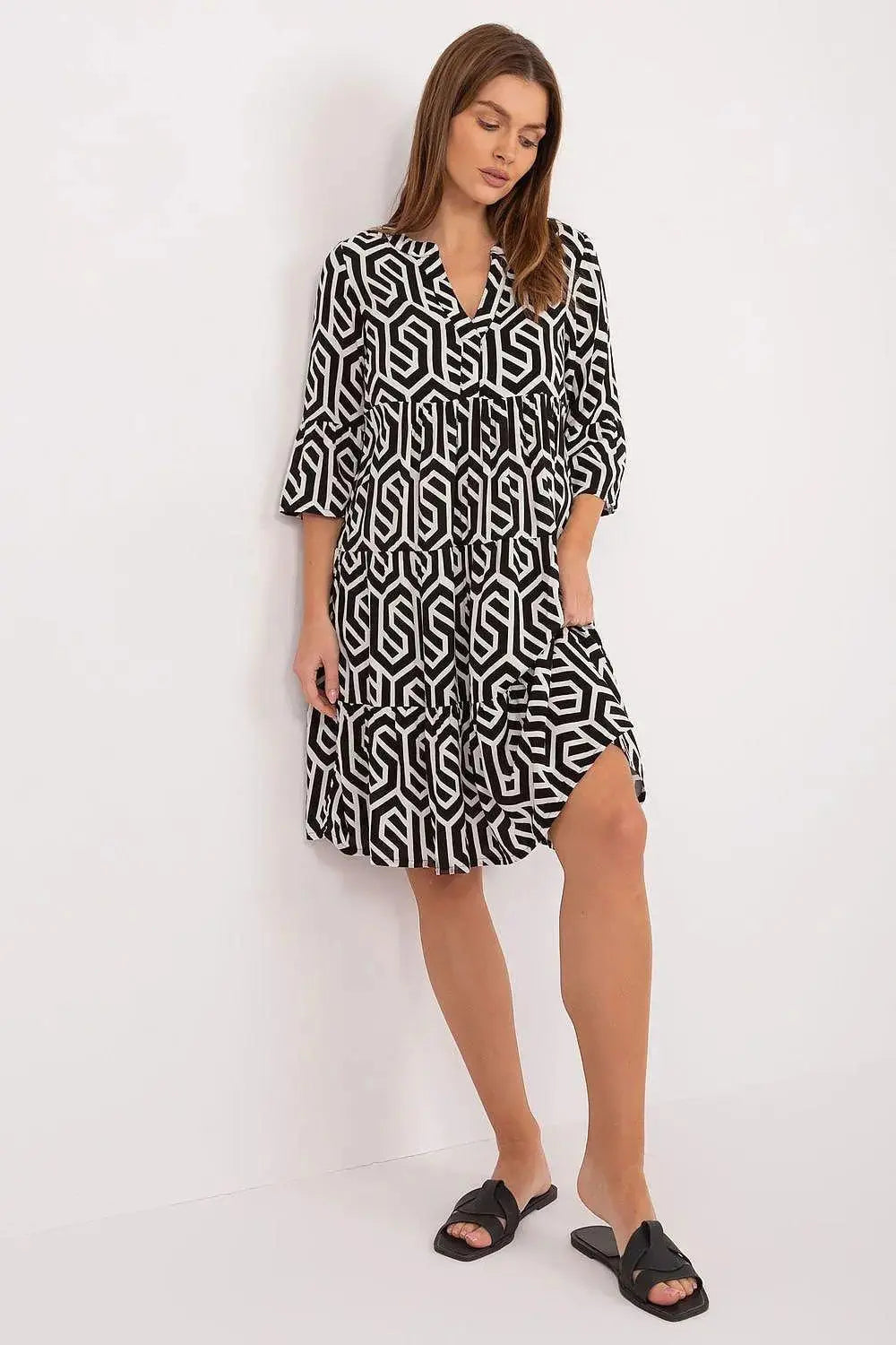 Sublevel comfort lightweight and breathable viscose daydress