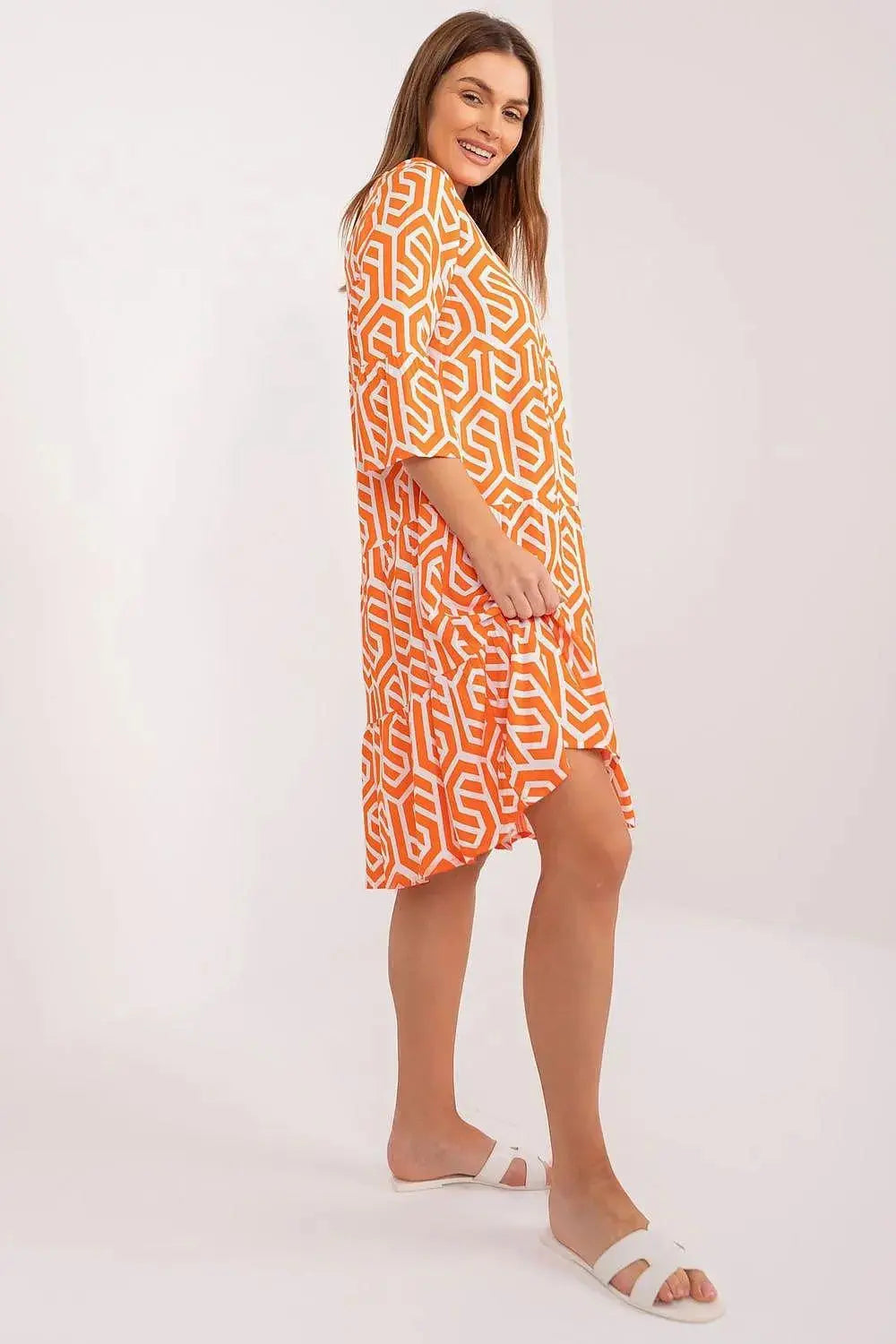 Sublevel comfort lightweight and breathable viscose daydress