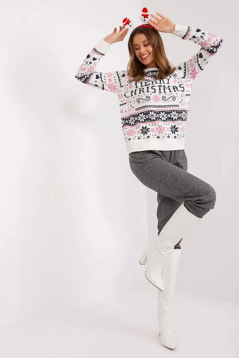 Sublevel comfortable polyacrylic christmas sweater